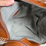 Fossil Like New  Leather Harwell Hobo Bag Saddle Brown Retail $295.00 Photo 9