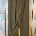 Calvin Klein NWT Army Green Crop Wide Leg Pants Size L Photo 6