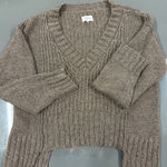 Pistola  Drea Rib V-Neck Cotton Sweater Size M Photo 0
