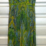 Laundry by Shelli Segal 90’s Vintage Retro Maxi Dress Boho Silk Lined Party Photo 0