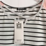 Zeagoo 2/$15  3/4 Sleeve Striped Top Size S NWT Photo 1