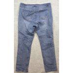 Tantrums‎ Womens Jeans 16 Embroidered Floral Denim Blue Stretch Photo 4