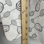 Lucy & Laurel Lucy &‎ Laurel Jacket Womens 2X White Gray Geometric Cotton Open Front Artsy Art Photo 7