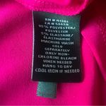 Ralph Lauren Lauren Womens Cold-Shoulder Pink Fucshia A-Jersey Dress Sz 8P NWT Photo 5