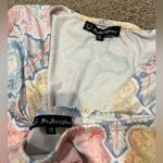 For Love & Lemons ole pastel print mosaic top and skirt set Photo 4