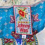 Johnny Was NWOT  Floral Sleeveless Ruffles Multicolor Mini Dress Size S Photo 7