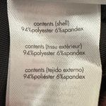 We Wore What Sz XS Black Multi Embroidered Velvet Ruched Midi Skirt Photo 4