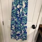 Jealous Tomato  Blue And White Lace Up Maxi Dress Size‎ Small Photo 4