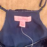 Lilly Pulitzer Dusk Racerback Velvet Top In Beckon Blue Photo 3