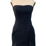Abercrombie & Fitch | navy blue halter top dress size medium Photo 0