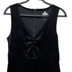 Juicy Couture Womens Sleeveless Black Velour Jumpsuit With Cutout Detail Size L Photo 3