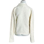 ZARA  Textured Tweed Double-Breasted Blazer in Ivory Cream Size Small NWT Photo 12