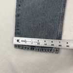 AGOLDE Riley High Rise Straight Leg Distressed Jeans Size 29 Light Wash Photo 4