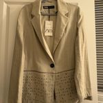 ZARA  Linen Blazer Photo 0