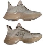 Steve Madden  Women's Vance Beige Rhinestone Chunky Sole Sneakers Shoes Size 6.5‎ Photo 4