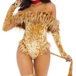 Foreplay Lion Costume Gold Photo 0