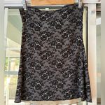 California concepts grey lace flower print sequin embellished tube top Photo 5