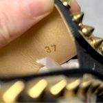 Christian Louboutin  Tissue Beauty Hand Nail Print Studded Slip On Sneaker Shoes Photo 10