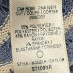 Splendid blue and white striped long sleeve thick top / L / Excellent condition Photo 9