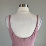 Adrianna Papell  Sleeveless Long Column Evening Gown Pink Size 6 Formal Dress Photo 6