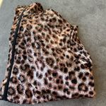 Vintage Mirror Image Jacket Leopard Print Women’s Sz S Quality Jacket Brown Photo 10