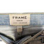 frame denim Le High Skinny Crop Jeans in Superstar Wash Size 26 Photo 6