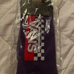 Vans Socks Fits Shoe Sizes 6.5-9 Purple Red White Photo 0