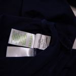 Lilly Pulitzer  Luxletic Cotton Stretch V Neck Long Sleeve Tee Shirt Navy Blue M Photo 2