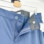 NWT‎ Catherines Womens Preppy The Universal Elastic Waist Dress Chino Pants 18W Blue Photo 4