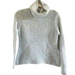 Anthropologie Sleeping on Snow Ice Blue Fuzzy Cowl Neck Sweater Photo 0