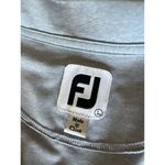 FootJoy  Pullover Women Large FJ Grey Golf Shirt Top Active Wear Athleisure Light Photo 1