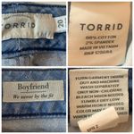 Torrid Women's Jeans Distressed Boyfriend High Rise Light Wash Plus Size 20 Photo 6