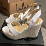 Lulus White Wedges Photo 3