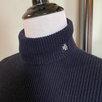 Ralph Lauren Small Petite Navy Blue Turtleneck Sweater Photo 1
