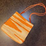 Shades of Orange Weaved Purse Photo 0
