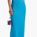 Alice + Olivia  Blue Maxi Dress Photo 1