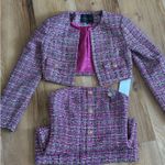Tweet Dress and Jacket Set Purple Photo 0