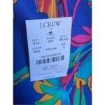NWT JCrew Floral Tropical Square Neck Midi Dress Blue Size 8 Photo 11