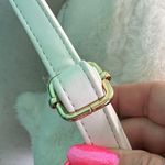 Betsey Johnson  White Furry dog Backpack Photo 7