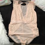 Boutique New in package! Peach color 60s style lace see through body suit! SOFT Photo 2