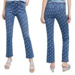 Pilcro and the Letterpress Pilcro Anthropologie Embroidered High-Rise Bootcut Denim Jeans Size 27 Photo 6