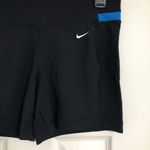 Nike Dri-FIT shorts in black size small blue detailing athletic running cheer Photo 3