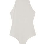 Victoria's Secret Victoria’s Secret sport grey ribbed high neck bodysuit Photo 3