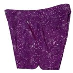 Title Nine  Purple Sparkle Dot Print Athletic Golf Shorts Women's Size 4 Photo 2