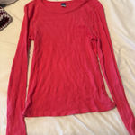 Old Navy  Vibrant Pink Ribbed Knit Top Photo 0
