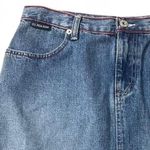 U.S. Polo Assn. Y2K Sequin Flag‎ Embellished Denim Skirt Photo 3