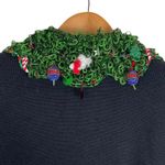 Jack B Quick Black Collared Christmas Presents Embellished Cardigan Extra Large Photo 9