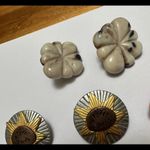 Lot Of 5 Mixed Variety Costume Jewelry Pierced Earrings Photo 2