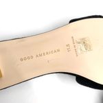 Good American NEW Womens 11.5 Black Terry Kickstand Slides Square Toe GA353T-X Photo 7