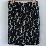 Ann Taylor  Black Floral Pencil Skirt Career Professional Work 6 Photo 1